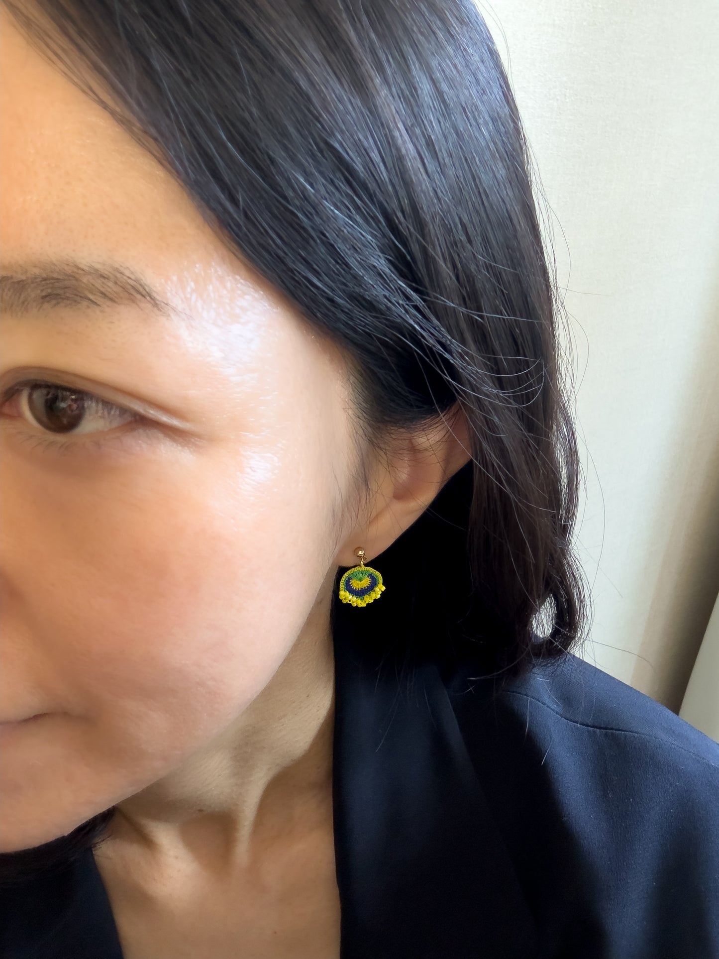 雫のピアス